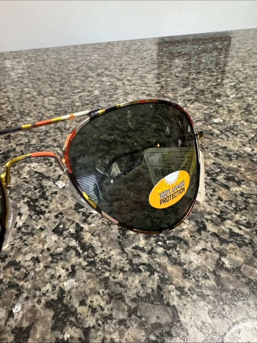 Aviator Sunglasses - multi color frame
